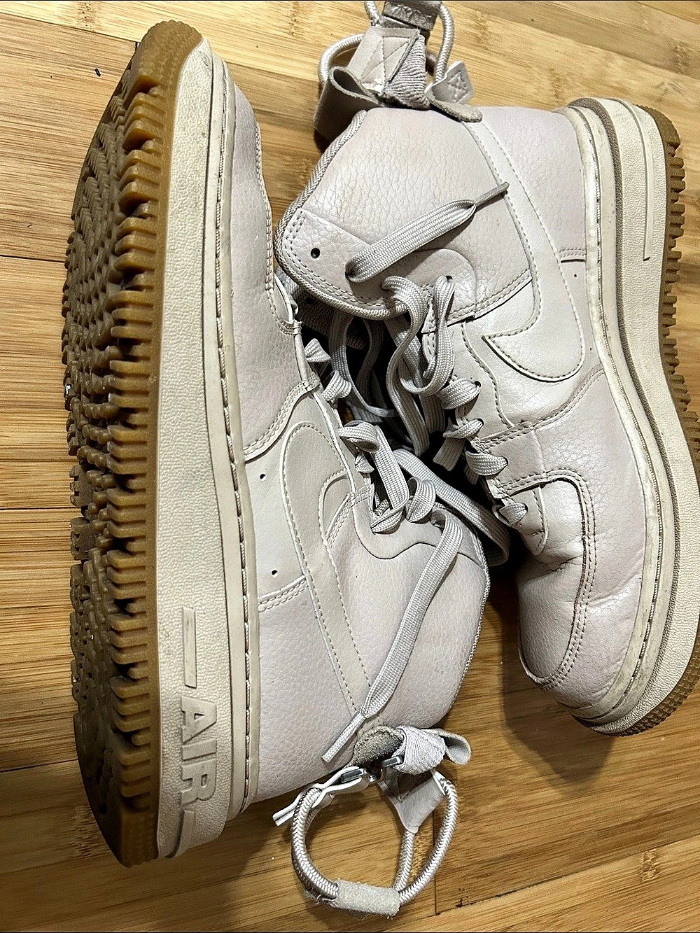Nike Air Force 1 High Top Sneakers White US 8.5
